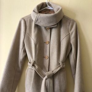 Tulle - waist tie twill yellow jacket